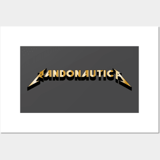 Randonautica Metal Logo Posters and Art